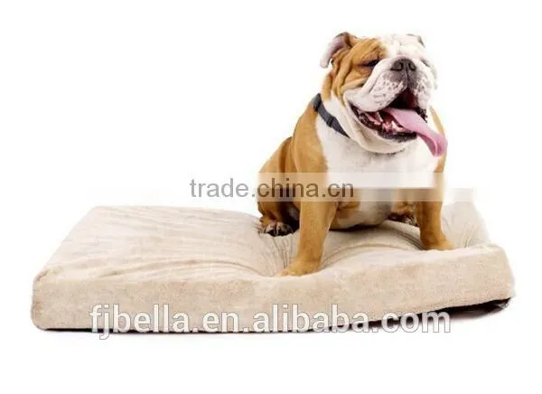 Memory Foam Orthopedic Dog Bed with Removable Waterproof Velour Cover