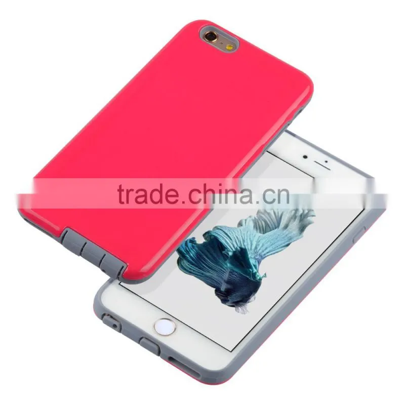 C&T Hard PC Shell with Soft Silicone Hybrid 2 Piece Combo Cover for iPhone 6/6S 4.7 Inch