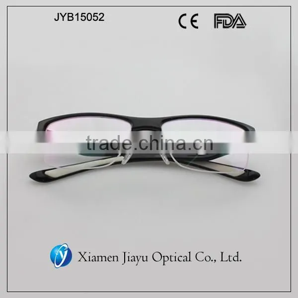 half frame TR90 optical frames with nose pads