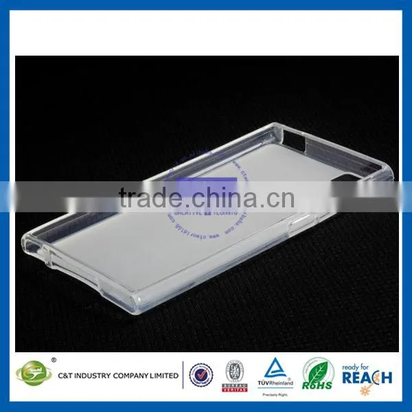 C&T China manufacturer with custom design clear tpu bumper case for xiaomi mi3