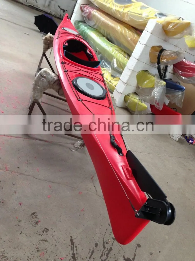 Plastic single sea kayak