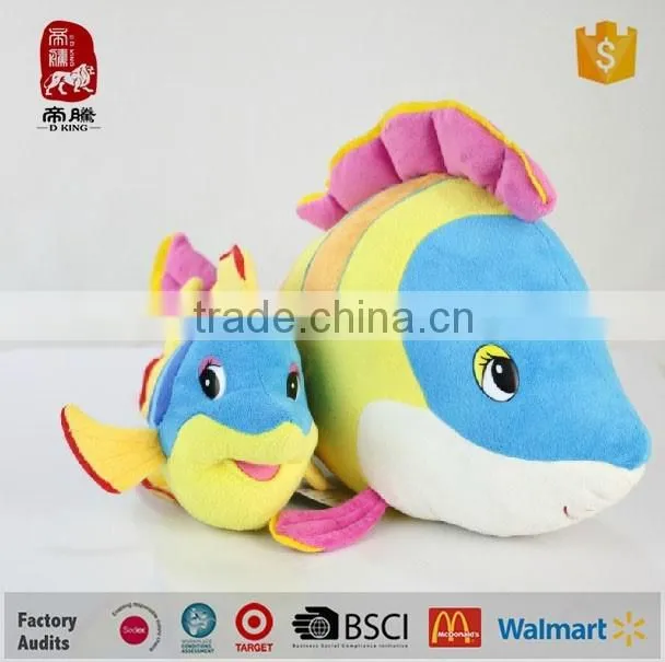 Custom stuffed toy animals plush toy fish