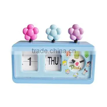 2013 calender table clock rd9864
