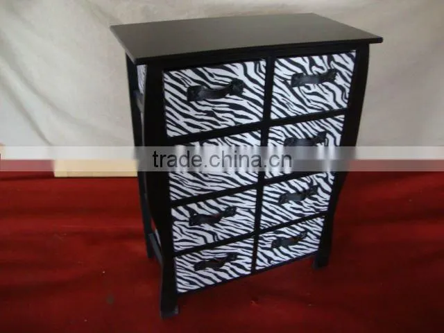 nice Wooden cabinet with willow baskets,home furniture,rattan drawers