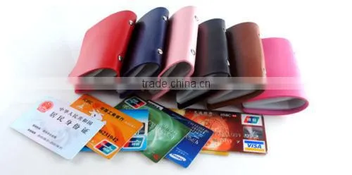 Women Men Fashion Business ID Credit Card Holder Pocket Handbag Purse Case