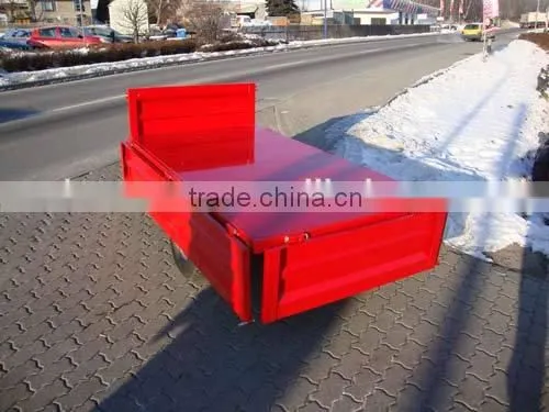 4000kgs Hydraulic Tipping Trailer , farm trailer for tractor