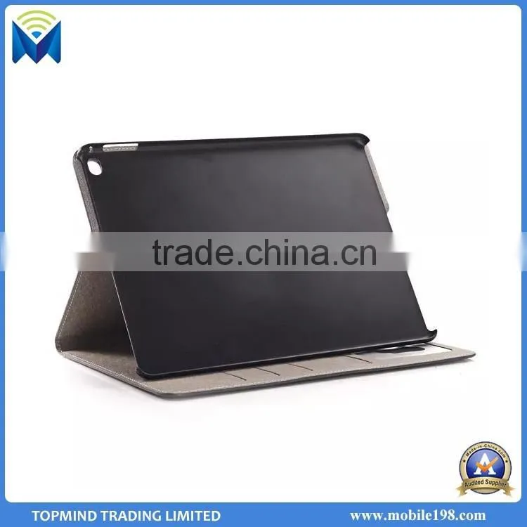 New Stylish Book Style Stand Leather Case for iPad Air 2 with Card Slot