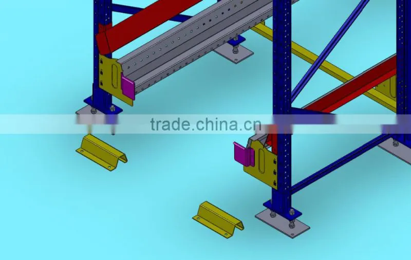 Radio shuttle pallet racking with ISO certification