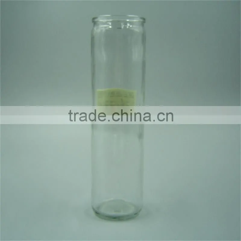 322ml Traditional Style Clear Straight Side Cylinder Glass Vase