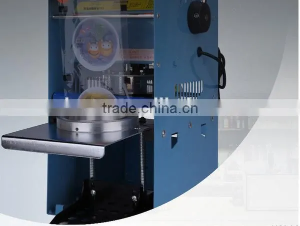 plastic cup sealer machine