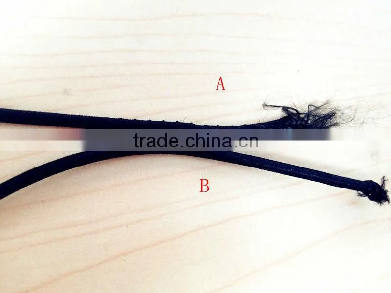 High quality black Stretch round rope for tent