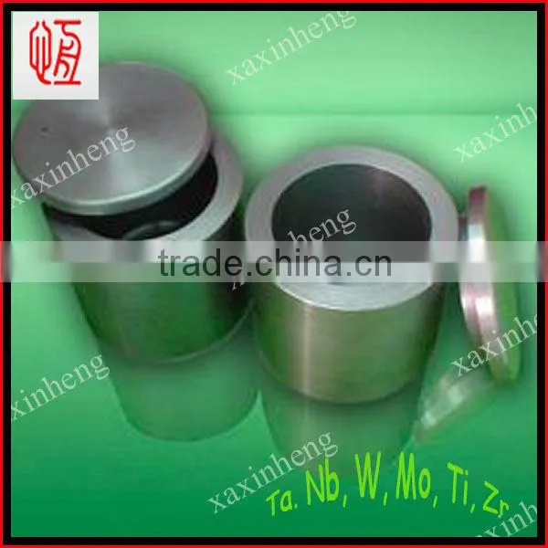 pure wolfram crucible for gold melting