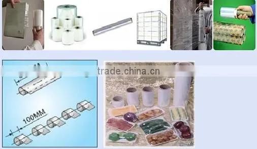 high quality One layer extrusion stretching film and cling film machine