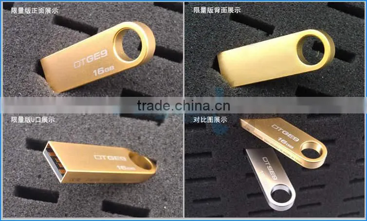 Original DTSE9 USB Flash Drive 64GB 8GB 16GB 32GB Class 10 with Blister Packing, Wholsale WaterProof Metal USB Flash Key