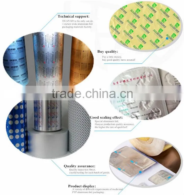 20 micron aluminum foil OP/ AL / VC