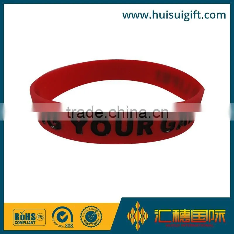 high quality promotional silicone bracelet from China