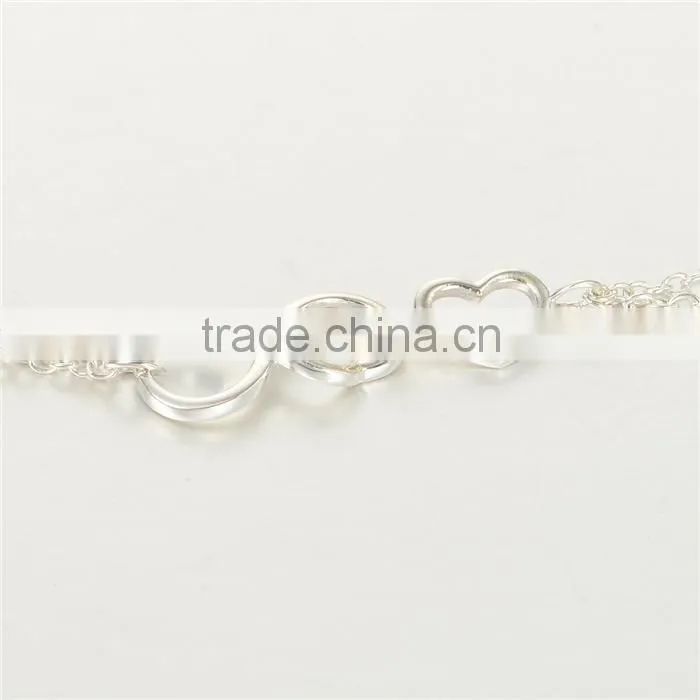 Smart Bracelet Heart Link Fashionable Jewelry Wholesale BR003-17