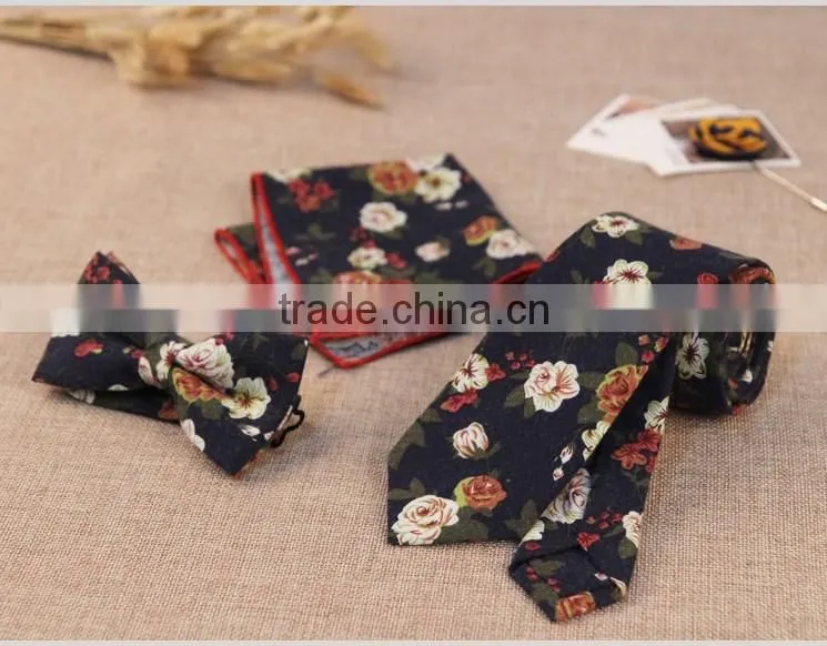 STRIP KNITTED PRE-TIED BOW TIES FOR GENTLEMAN