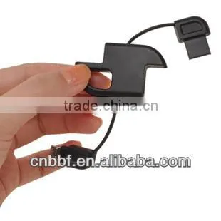 keychain micro usb cable for iphone 4 keychain cable for ,iphone 5 cable