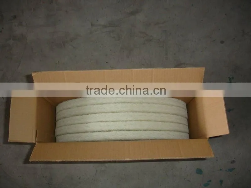 Polishing floor pads, white pad