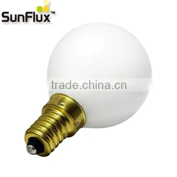 glass bulb G45 led bulb e14 with cri 90