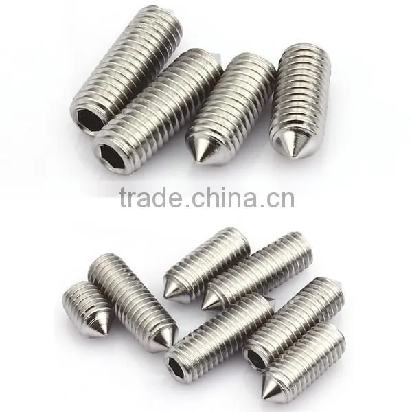 DIN 914 GURB SCREW STAINLESS STEEL 316