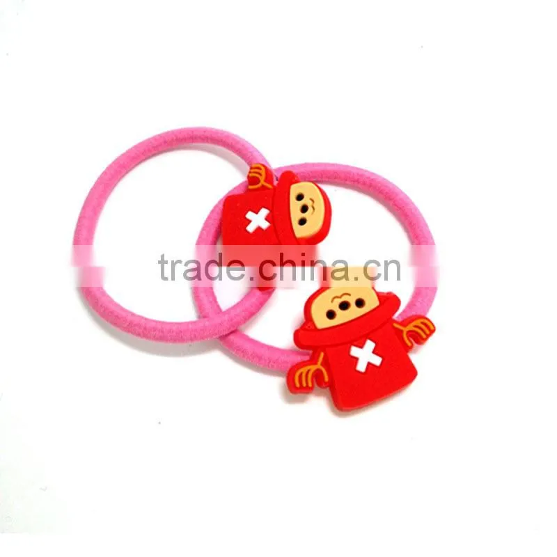 Santa Claus Kids cute designs PVC custom new design hair band