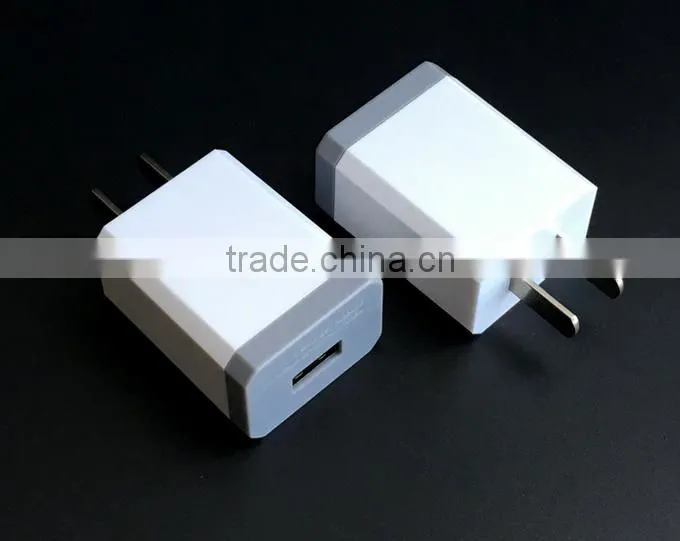 High quality fast charging mini portable 5v 1a usb wall charger travel charger