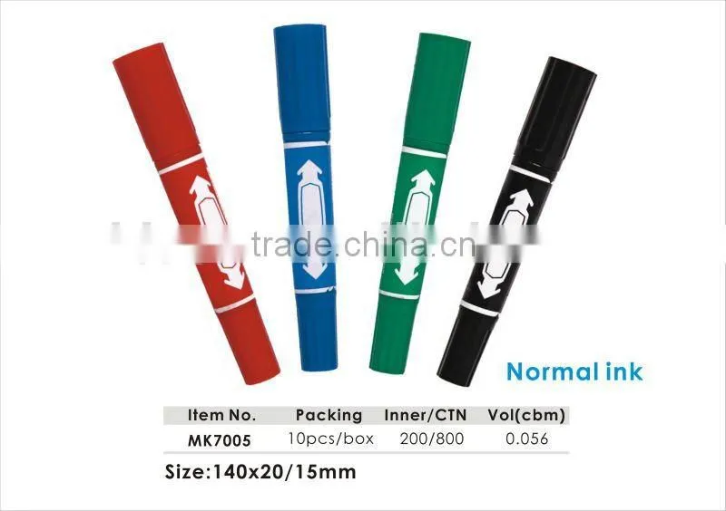 Good quality plastic permanent marker