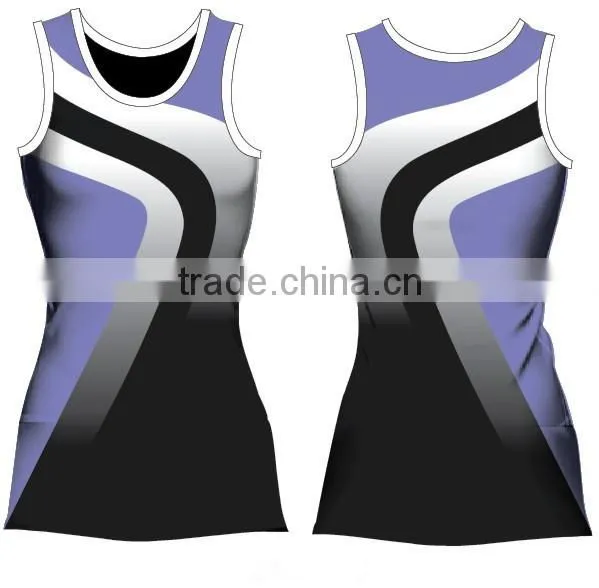 100%Polyster youth netball dress,tennis dress ,tennis uniform