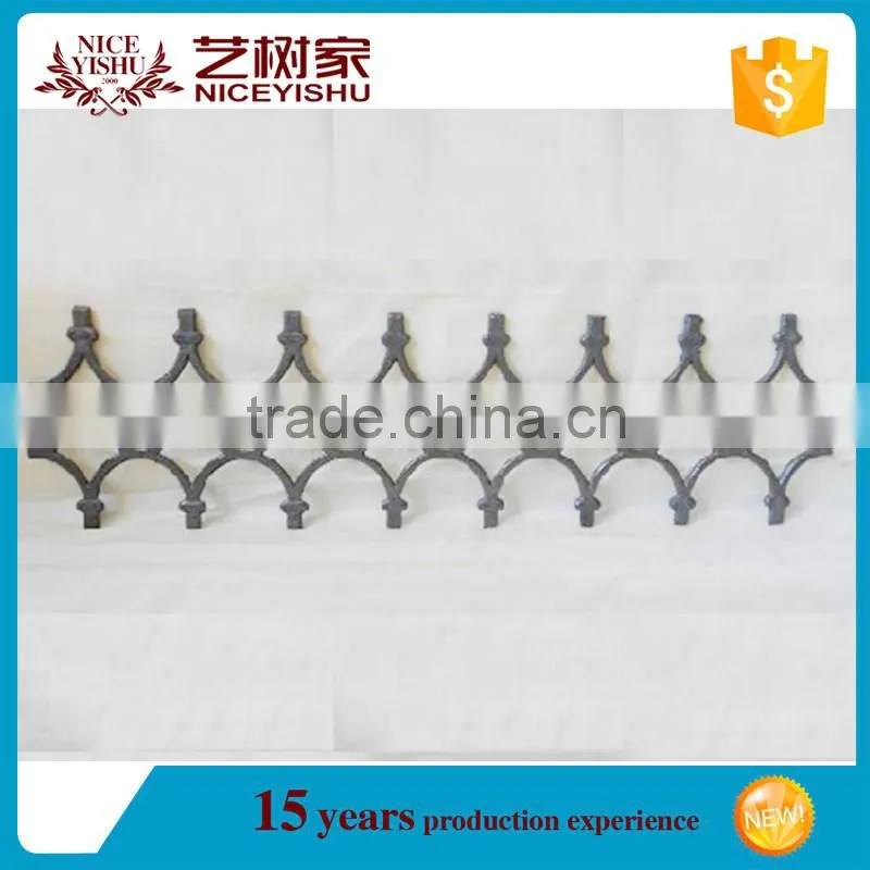 Iron fence ornamentals wrought iron forging panel cast iron rosettes