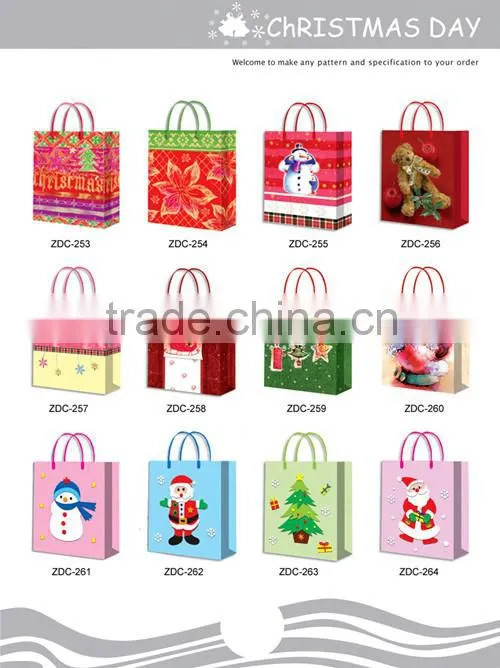 high quality factory paper gift bag