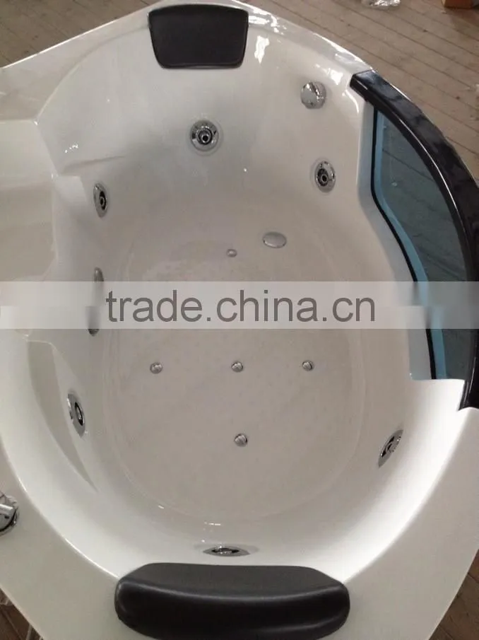 Double user hot sale massage bathtub