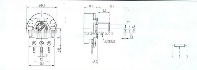 potentiometer 20k