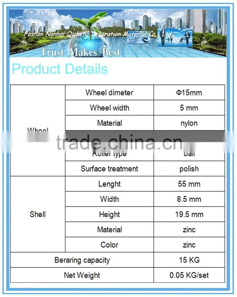 aluminium door sliding window roller on sale