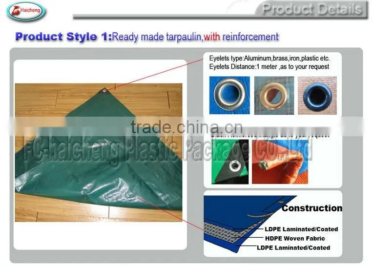 make-to-order pe tarpaulin by China supplier for various usage