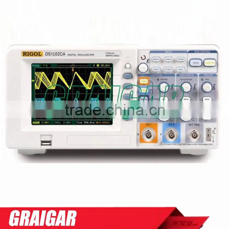 RIGOL DS1102CA Digital Oscilloscope/100MHz BW/2 Channel