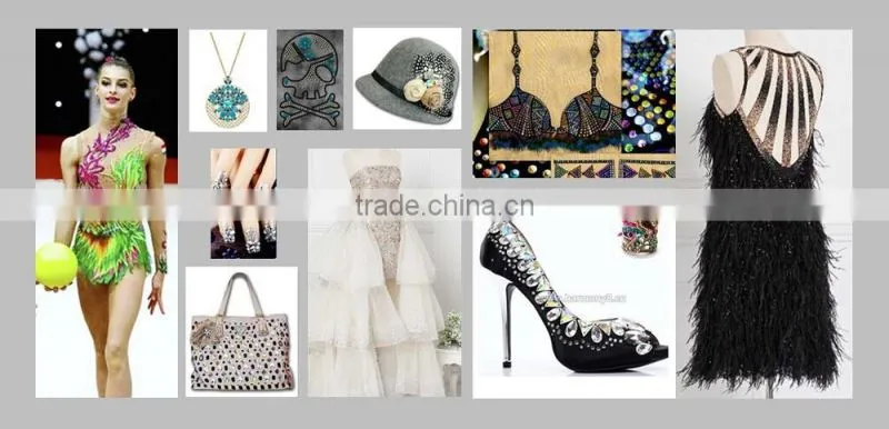 T14050021 Cool Cross Rhinestone Motif Hot Fix Motif Rhinestone