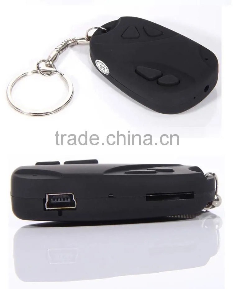 HOT sale 808 Car key mini hidden video camera
