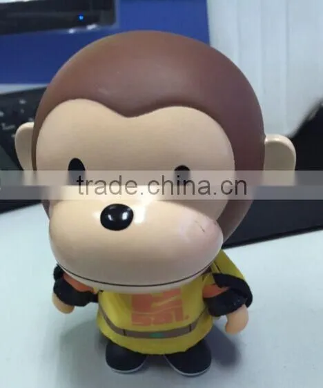 2016 Newest Monkey Feature Money Bank,Custom Monkey Coin Bank Vinyl Toy