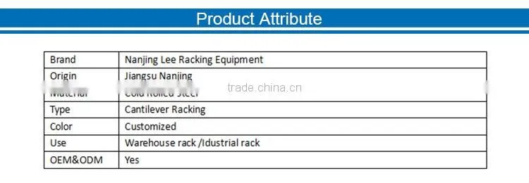 Warehouse Steel Boltless Storage Cargo Gorilla Stacking Cantilever Rack