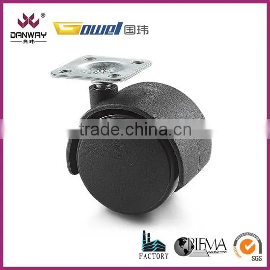 office chair caster wheels with PP and Nylon material DWG-K006