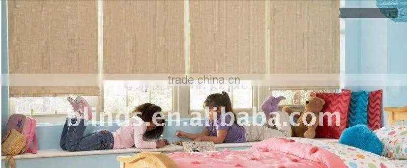 Custom Spring Sunscreen Roller Blinds For Children Safty