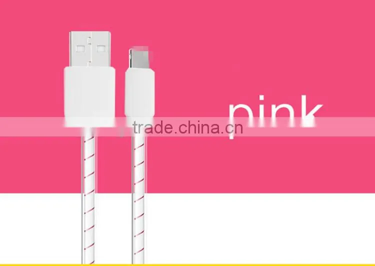 Best price for Android 8 pin jelly USB data charging cable