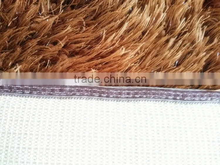 microfiber fluffy chenille home rug