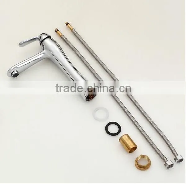 single handle basin faucet, deluxe ceramic cartridge faucet, copper pipe faucet
