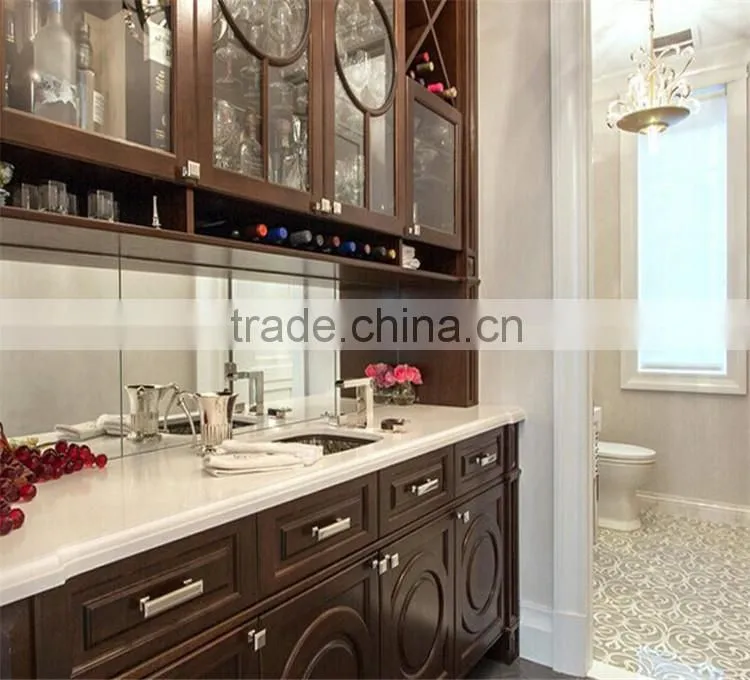 High lvel design kitchen cabinet hood cabinet wood kitchen cabinet
