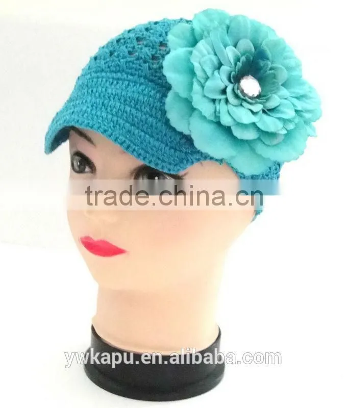 Multi colors crochet hat,custom newsboy cap