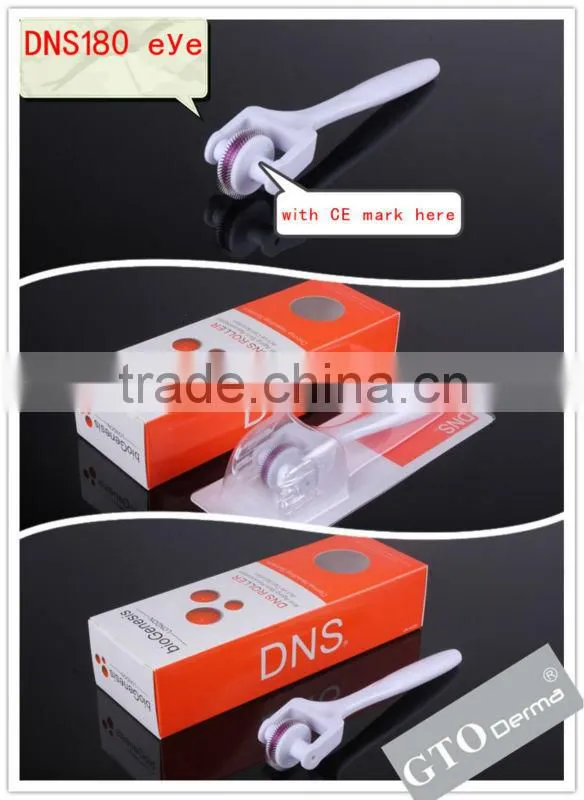 2013 newest DNS180 micro needle beauty roller special for eyes wrinkle removal,with medical CE