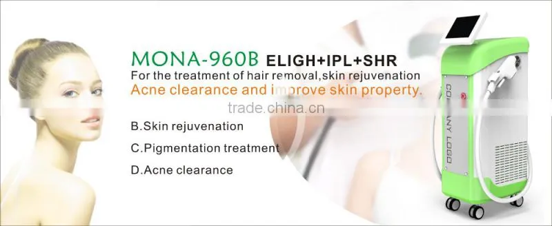 Beauty salon equipment Golden Supplier !!! Best E-light IPL SHR Hair Removal Laser 3 in 1 laser hair removal machine for sale